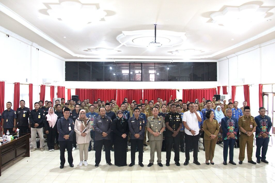 Kepala Dinas Perkimtan Hadiri Rapat Koordinasi Penanganan Pelanggaran Pilkada dan Deklarasi Netralitas Kades/Lurah Se-Kabupaten Barito Selatan