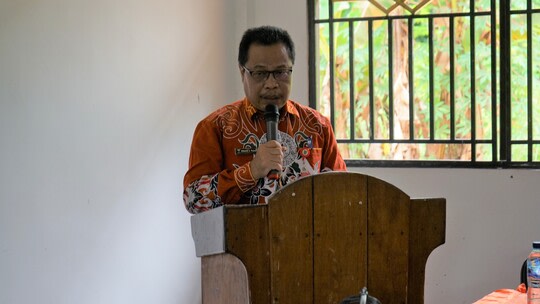 Kepala Dinas Perkimtan Hadiri Gerakan Pangan Murah (GPM) di desa Sei Paken